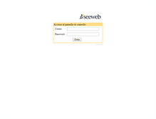 Tablet Screenshot of mycloud.seeweb.it